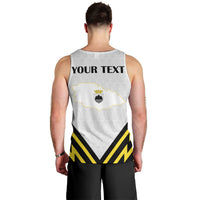 Personalised Malta Gozo Island Men Tank Top Flag Inspired
