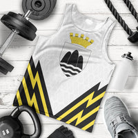Personalised Malta Gozo Island Men Tank Top Flag Inspired