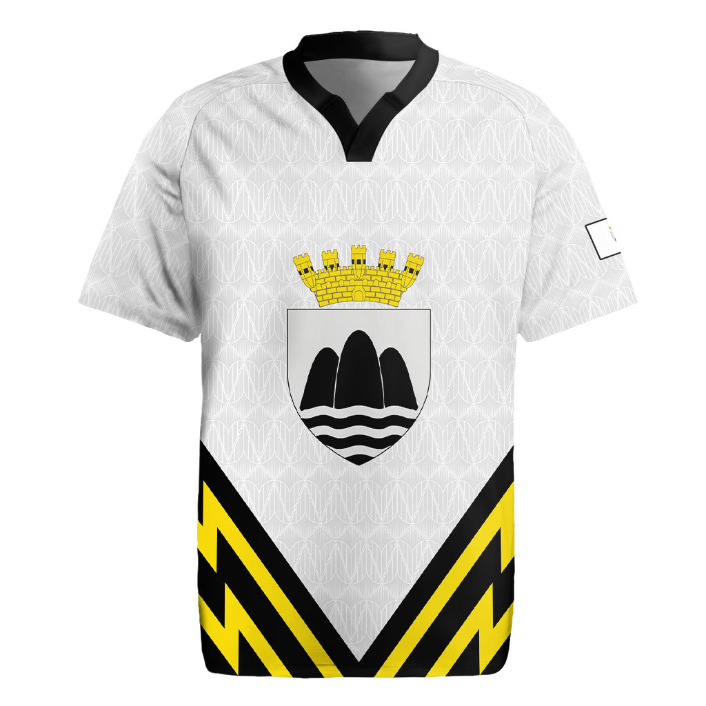 Personalised Malta Gozo Island Rugby Jersey Flag Inspired