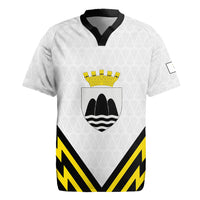 Personalised Malta Gozo Island Rugby Jersey Flag Inspired