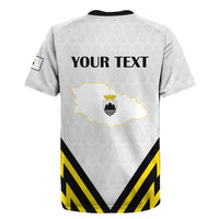 Personalised Malta Gozo Island Rugby Jersey Flag Inspired
