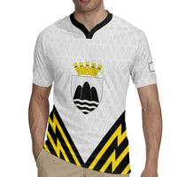 Personalised Malta Gozo Island Rugby Jersey Flag Inspired