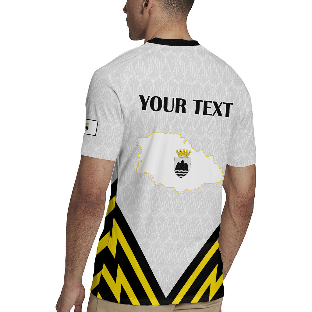 Personalised Malta Gozo Island Rugby Jersey Flag Inspired