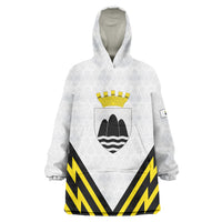 Personalised Malta Gozo Island Wearable Blanket Hoodie Flag Inspired