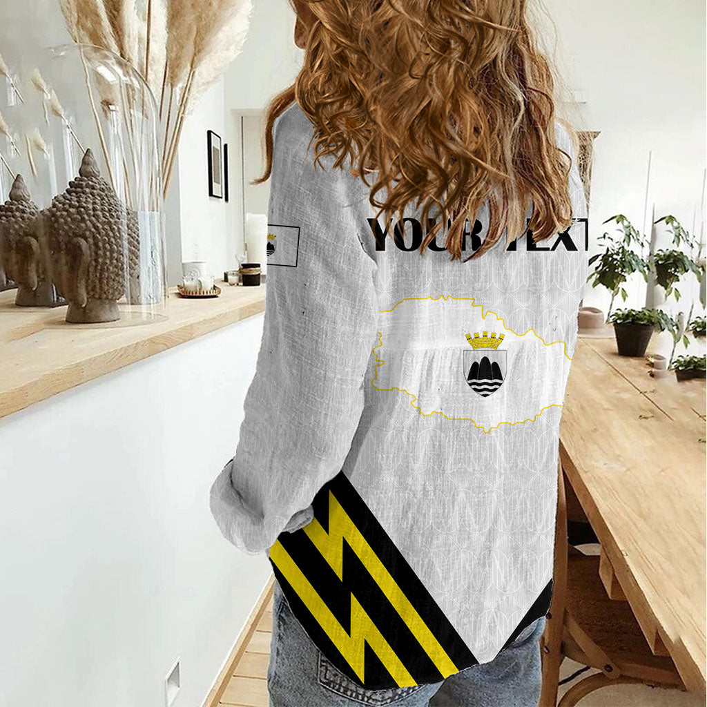Personalised Malta Gozo Island Women Casual Shirt Flag Inspired