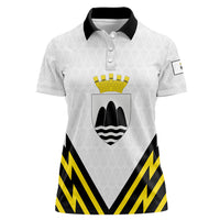 Personalised Malta Gozo Island Women Polo Shirt Flag Inspired