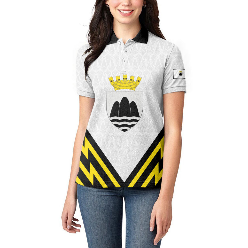 Personalised Malta Gozo Island Women Polo Shirt Flag Inspired