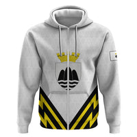 Personalised Malta Gozo Island Zip Hoodie Flag Inspired
