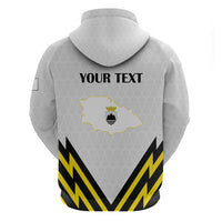 Personalised Malta Gozo Island Zip Hoodie Flag Inspired