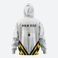 Personalised Malta Gozo Island Zip Hoodie Flag Inspired