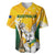Australia Soccer Baseball Jersey Matildas Kangaroo With World Cup Trophy 2023 Yellow Version - Wonder Print Shop