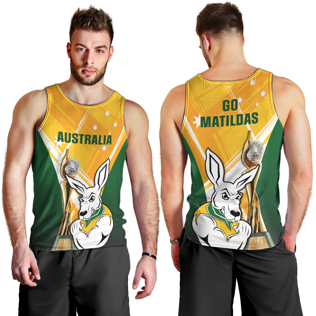 australia-soccer-men-tank-top-matildas-kangaroo-with-world-cup-trophy-2023-yellow-version