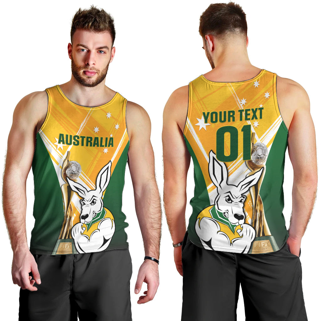 custom-australia-soccer-men-tank-top-matildas-kangaroo-with-world-cup-trophy-2023-yellow-version
