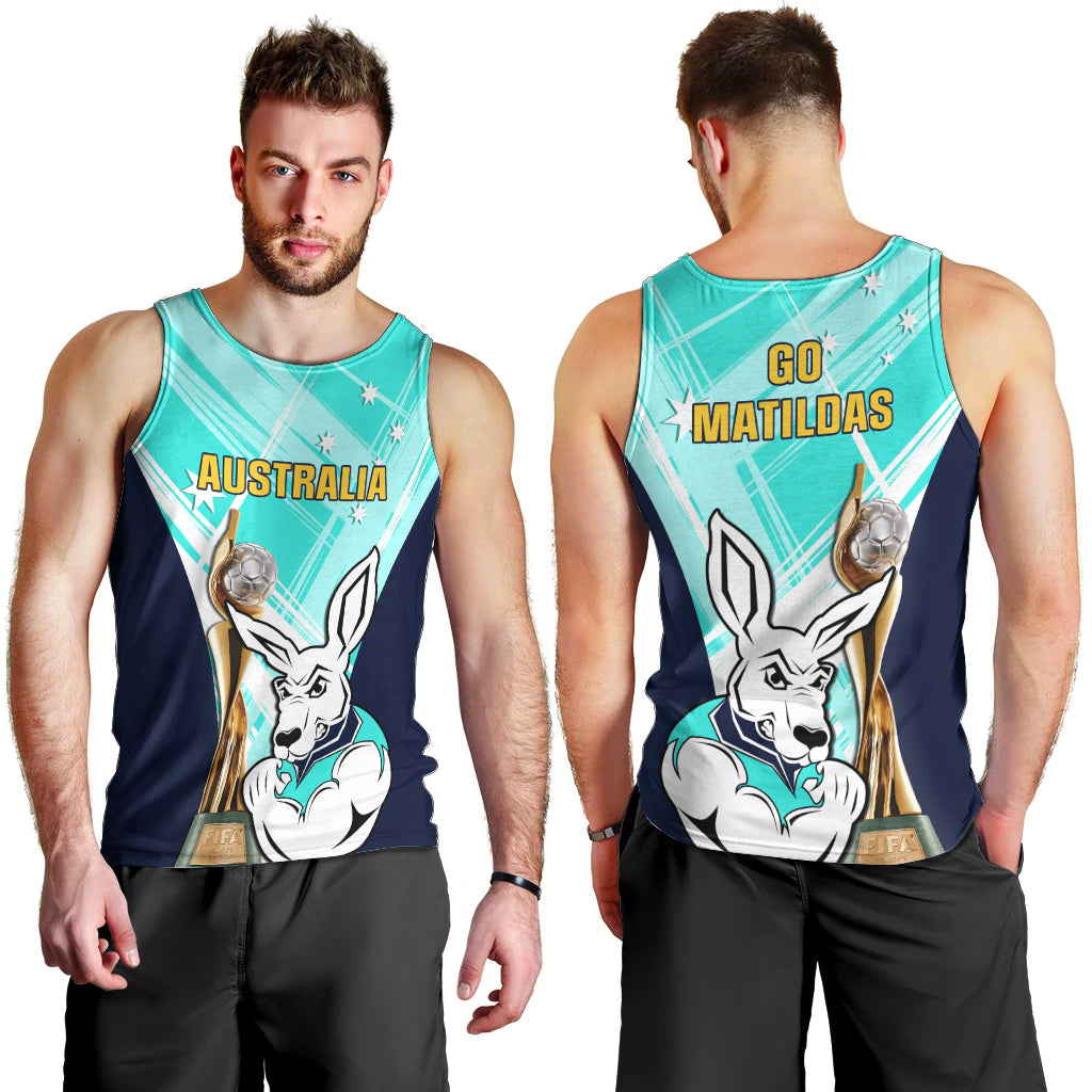australia-soccer-men-tank-top-matildas-kangaroo-with-world-cup-trophy-2023-turquoise-version