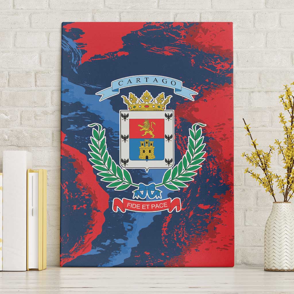 Costa Rica Cartago Province Canvas Wall Art Brumosos Hometown - Wonder Print Shop