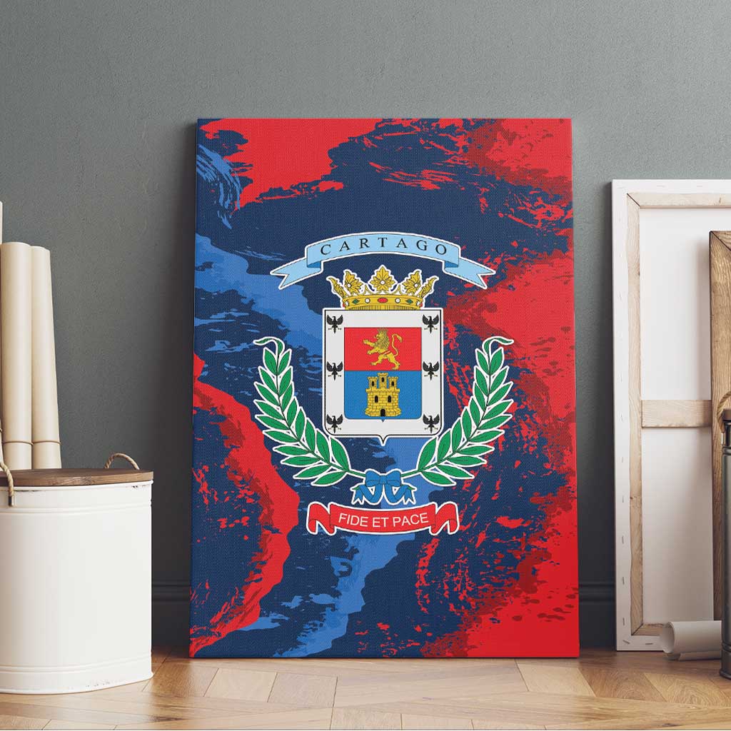 Costa Rica Cartago Province Canvas Wall Art Brumosos Hometown - Wonder Print Shop