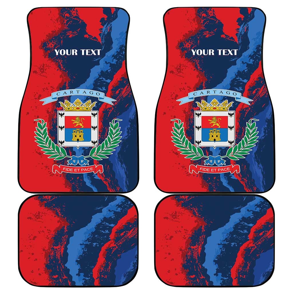 Costa Rica Cartago Province Car Mats Brumosos Hometown - Wonder Print Shop