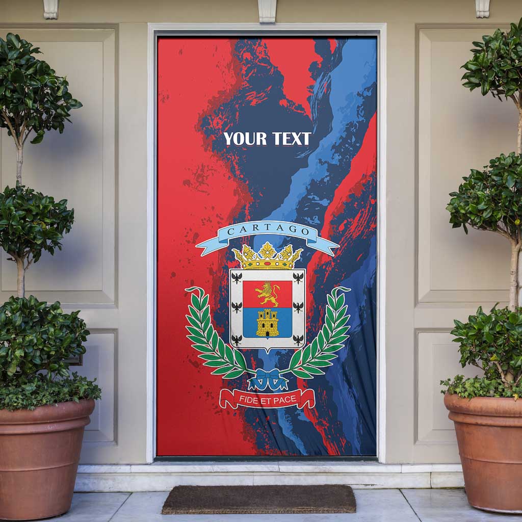 Costa Rica Cartago Province Door Cover Brumosos Hometown - Wonder Print Shop
