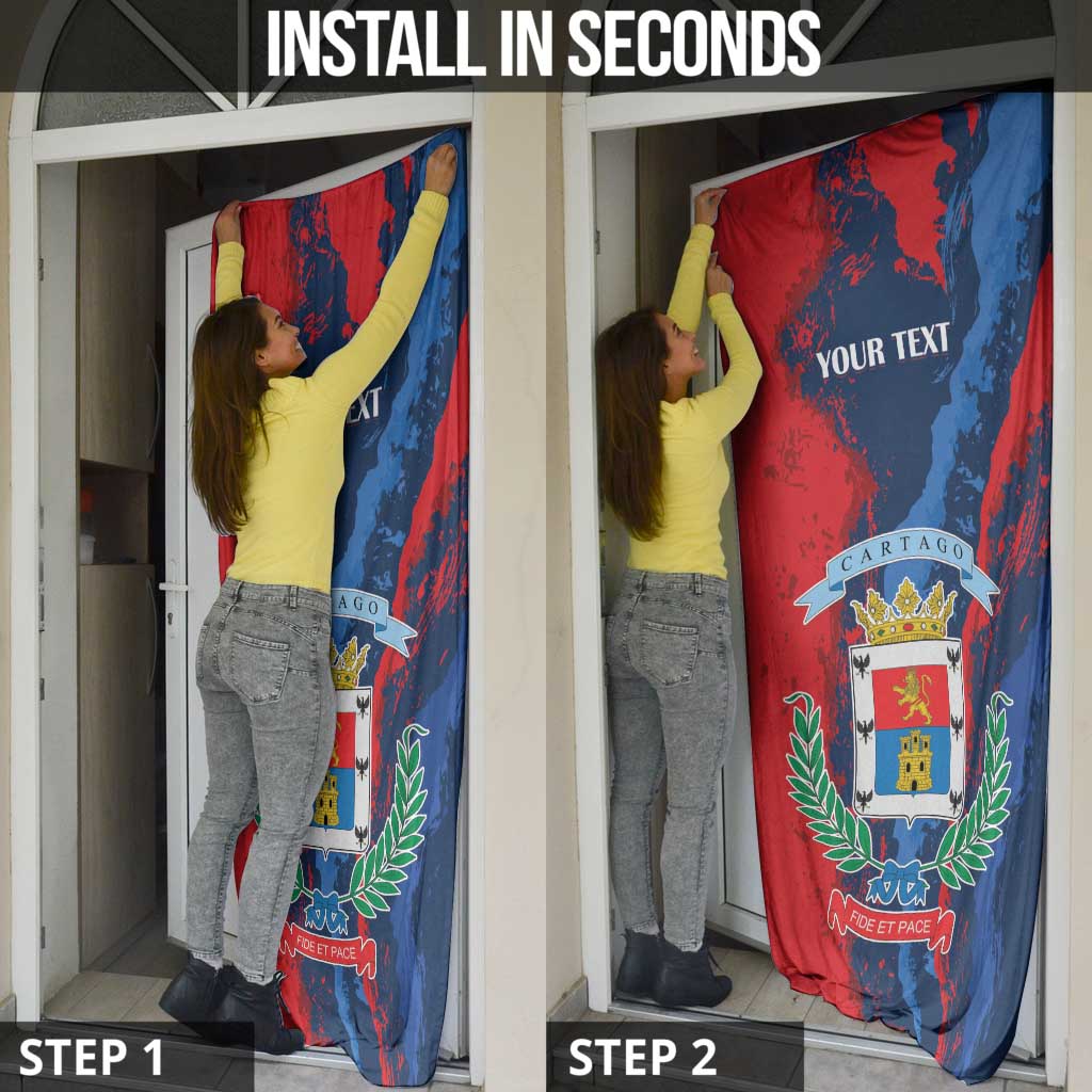 Costa Rica Cartago Province Door Cover Brumosos Hometown - Wonder Print Shop