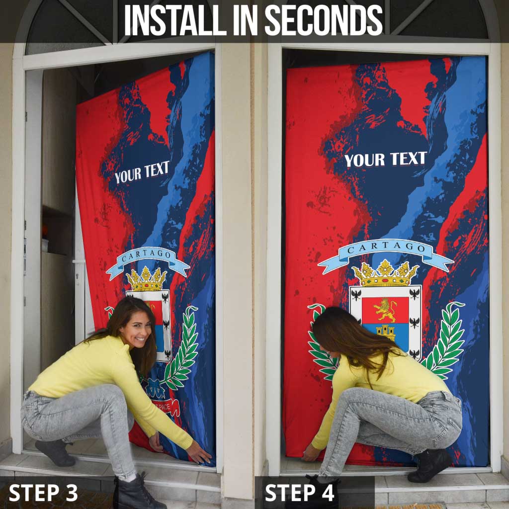 Costa Rica Cartago Province Door Cover Brumosos Hometown - Wonder Print Shop