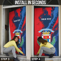 Costa Rica Cartago Province Door Cover Brumosos Hometown - Wonder Print Shop