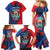 Personalized Costa Rica Cartago Province Family Matching Mermaid Dress and Hawaiian Shirt Brumosos Hometown - Wonder Print Shop