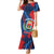 Personalized Costa Rica Cartago Province Family Matching Mermaid Dress and Hawaiian Shirt Brumosos Hometown - Wonder Print Shop