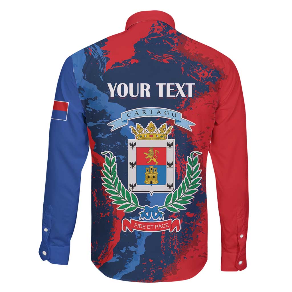 Personalized Costa Rica Cartago Province Family Matching Off Shoulder Maxi Dress and Hawaiian Shirt Brumosos Hometown - Wonder Print Shop