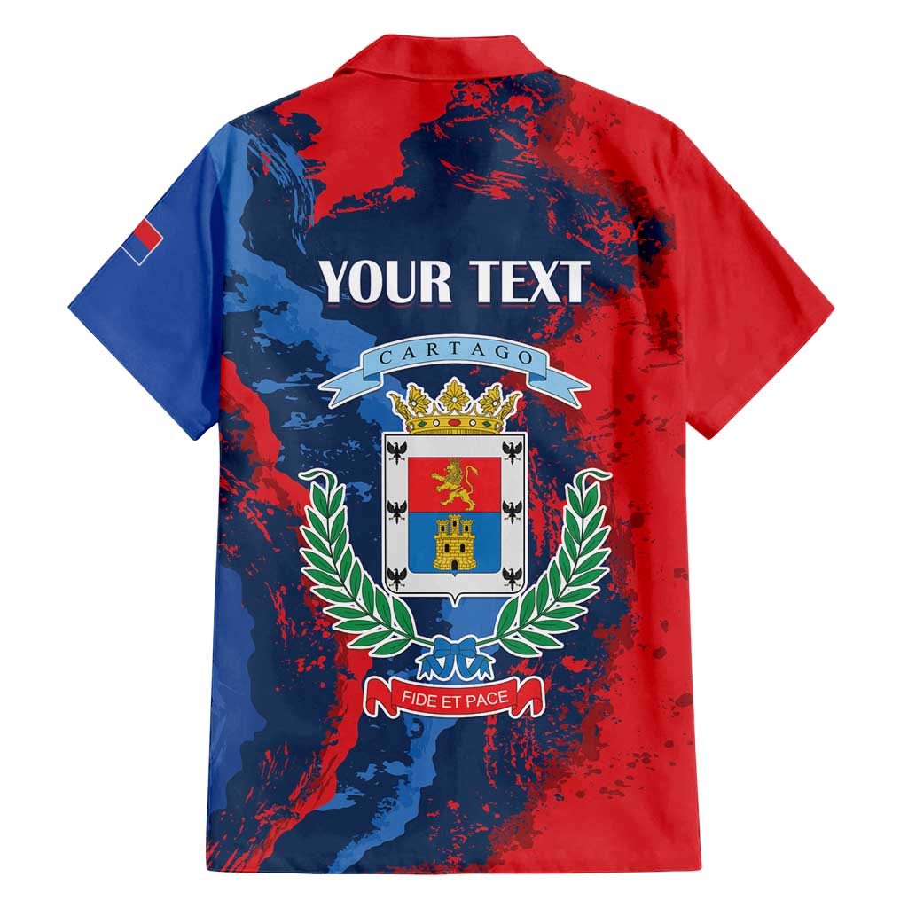 Personalized Costa Rica Cartago Province Family Matching Puletasi and Hawaiian Shirt Brumosos Hometown - Wonder Print Shop