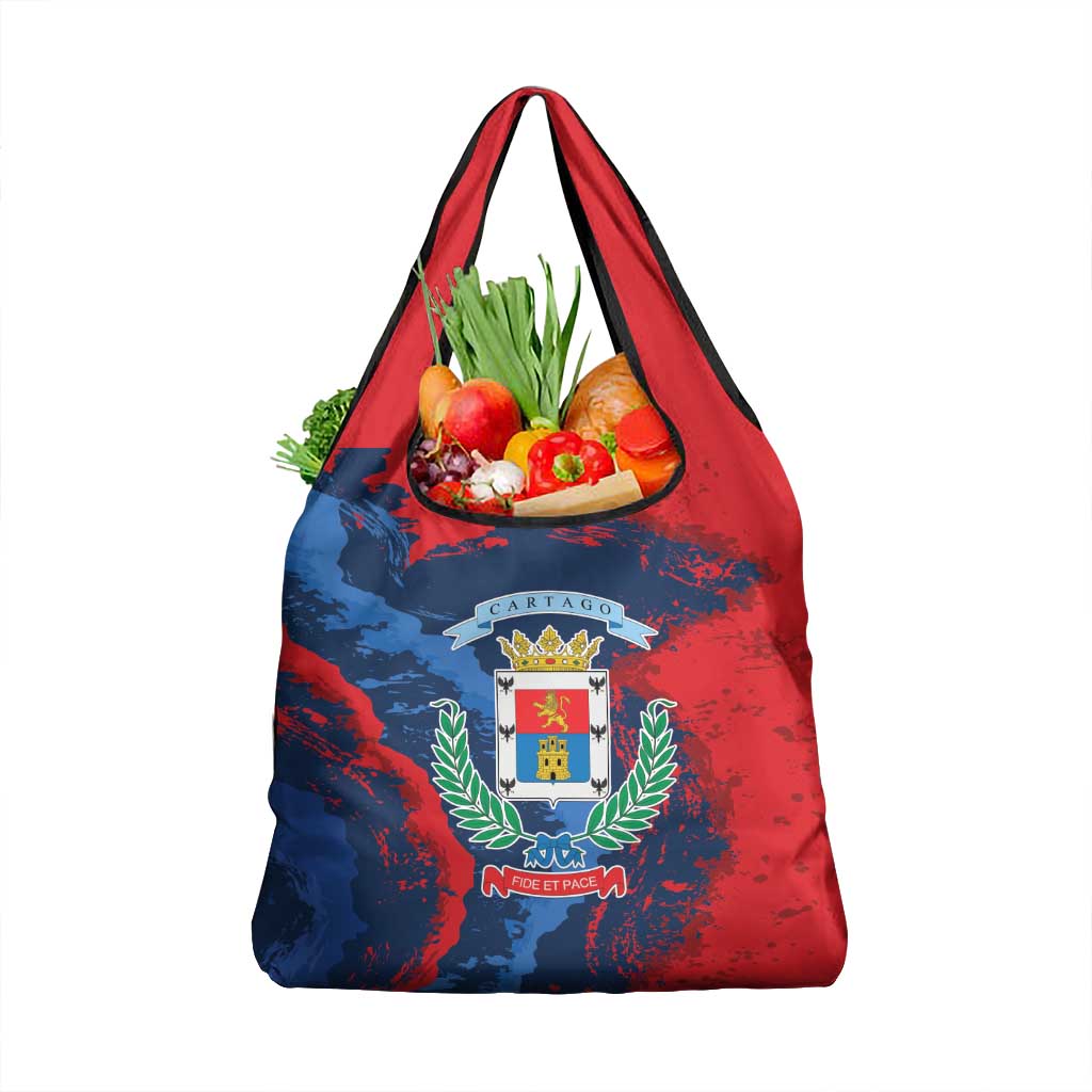 Costa Rica Cartago Province Grocery Bag Brumosos Hometown - Wonder Print Shop