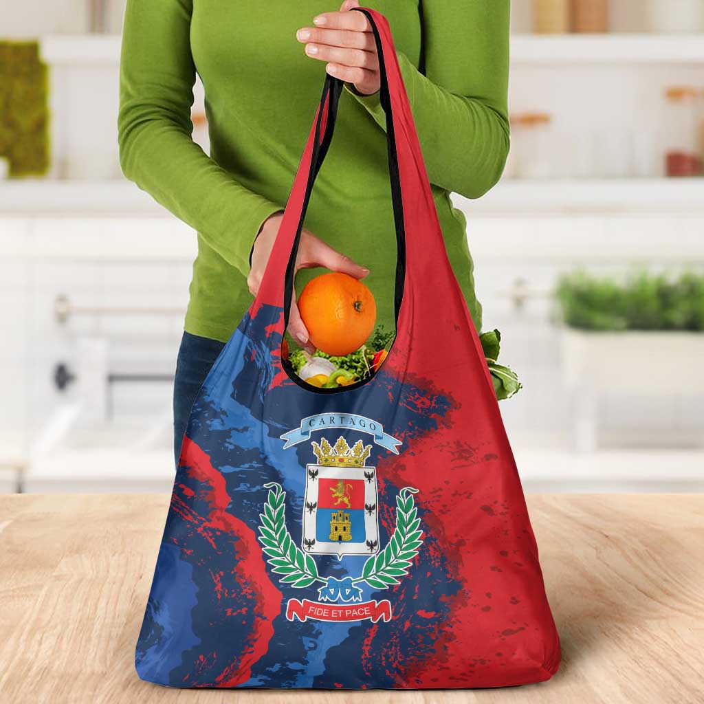 Costa Rica Cartago Province Grocery Bag Brumosos Hometown - Wonder Print Shop