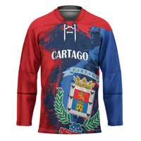 Personalized Costa Rica Cartago Province Hockey Jersey Brumosos Hometown - Wonder Print Shop