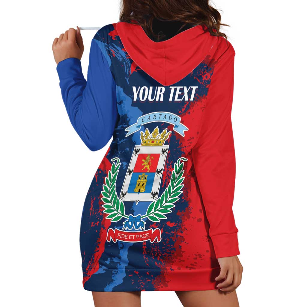 Personalized Costa Rica Cartago Province Hoodie Dress Brumosos Hometown - Wonder Print Shop