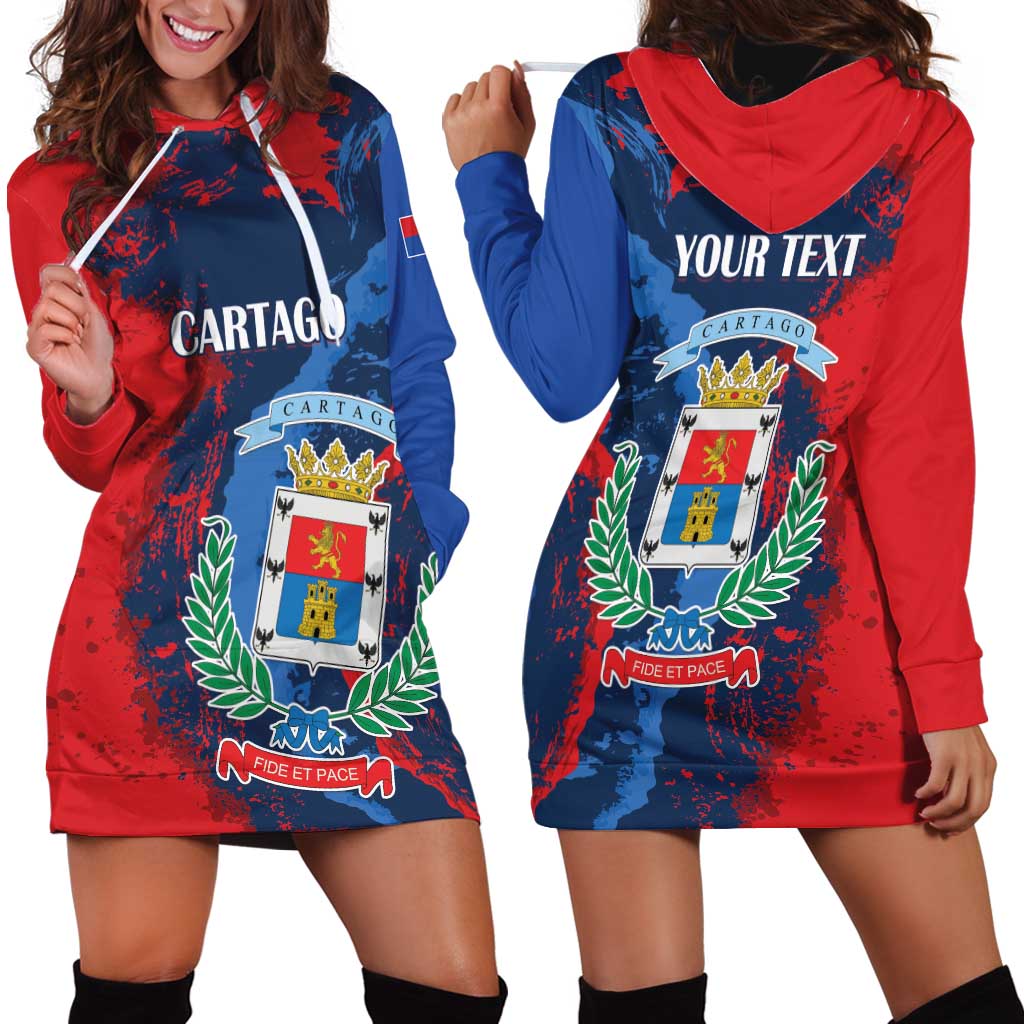 Personalized Costa Rica Cartago Province Hoodie Dress Brumosos Hometown - Wonder Print Shop
