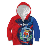 Personalized Costa Rica Cartago Province Kid Hoodie Brumosos Hometown - Wonder Print Shop