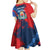 Personalized Costa Rica Cartago Province Kid Short Sleeve Dress Brumosos Hometown - Wonder Print Shop