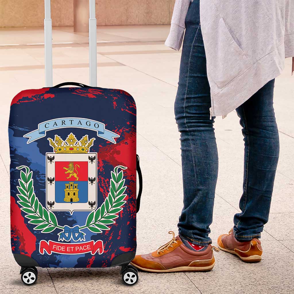 Costa Rica Cartago Province Luggage Cover Brumosos Hometown - Wonder Print Shop