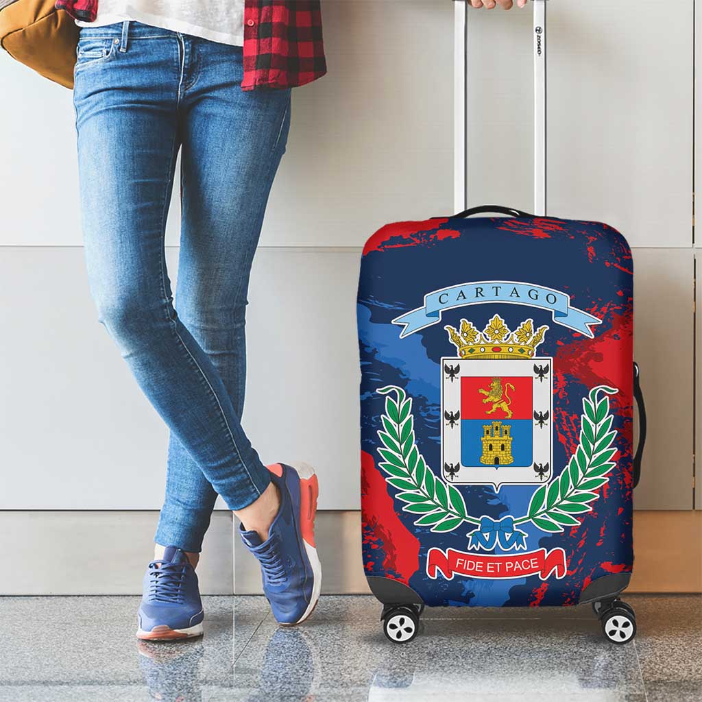 Costa Rica Cartago Province Luggage Cover Brumosos Hometown - Wonder Print Shop