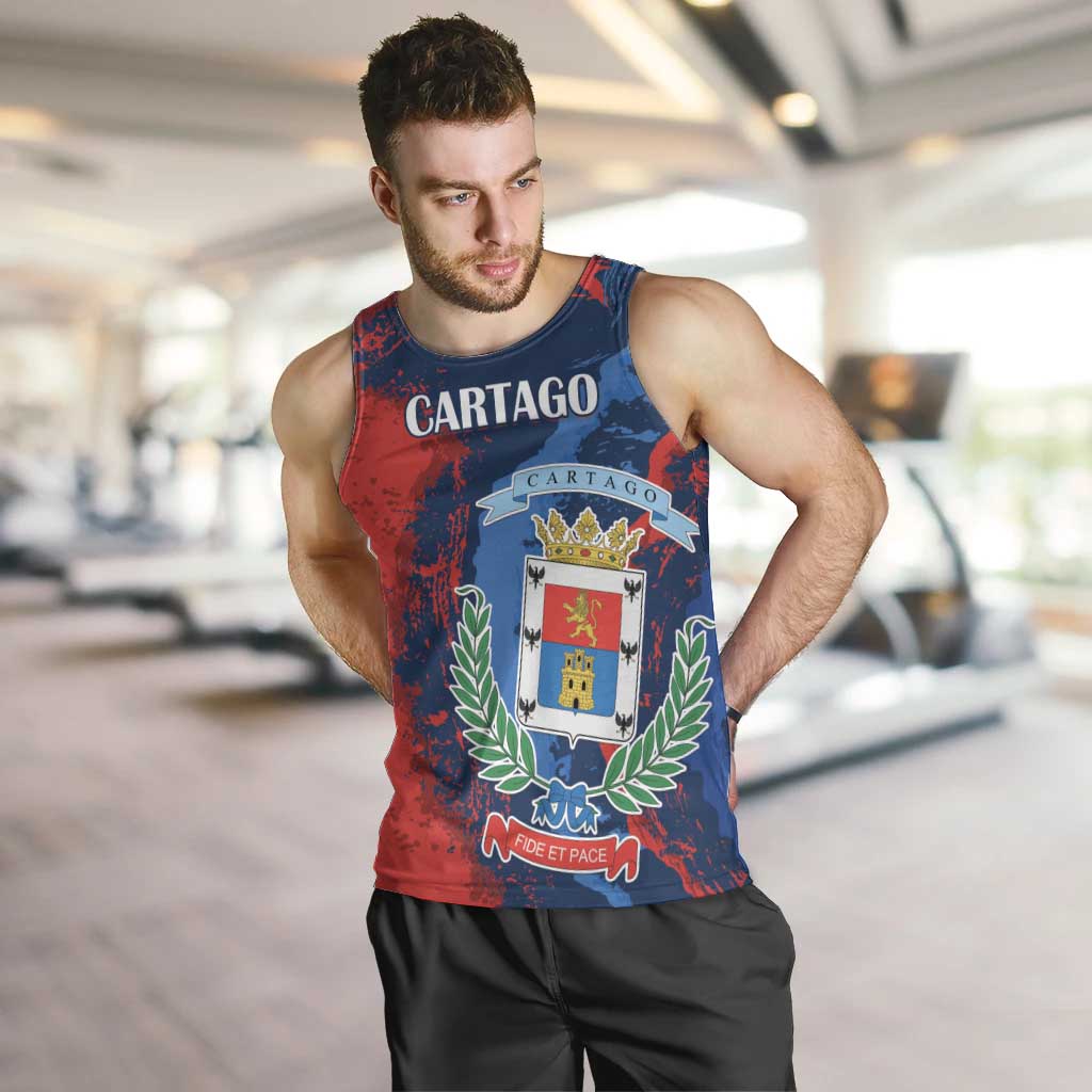 Personalized Costa Rica Cartago Province Men Tank Top Brumosos Hometown - Wonder Print Shop