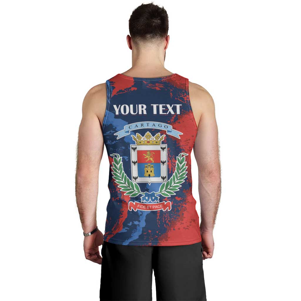Personalized Costa Rica Cartago Province Men Tank Top Brumosos Hometown - Wonder Print Shop