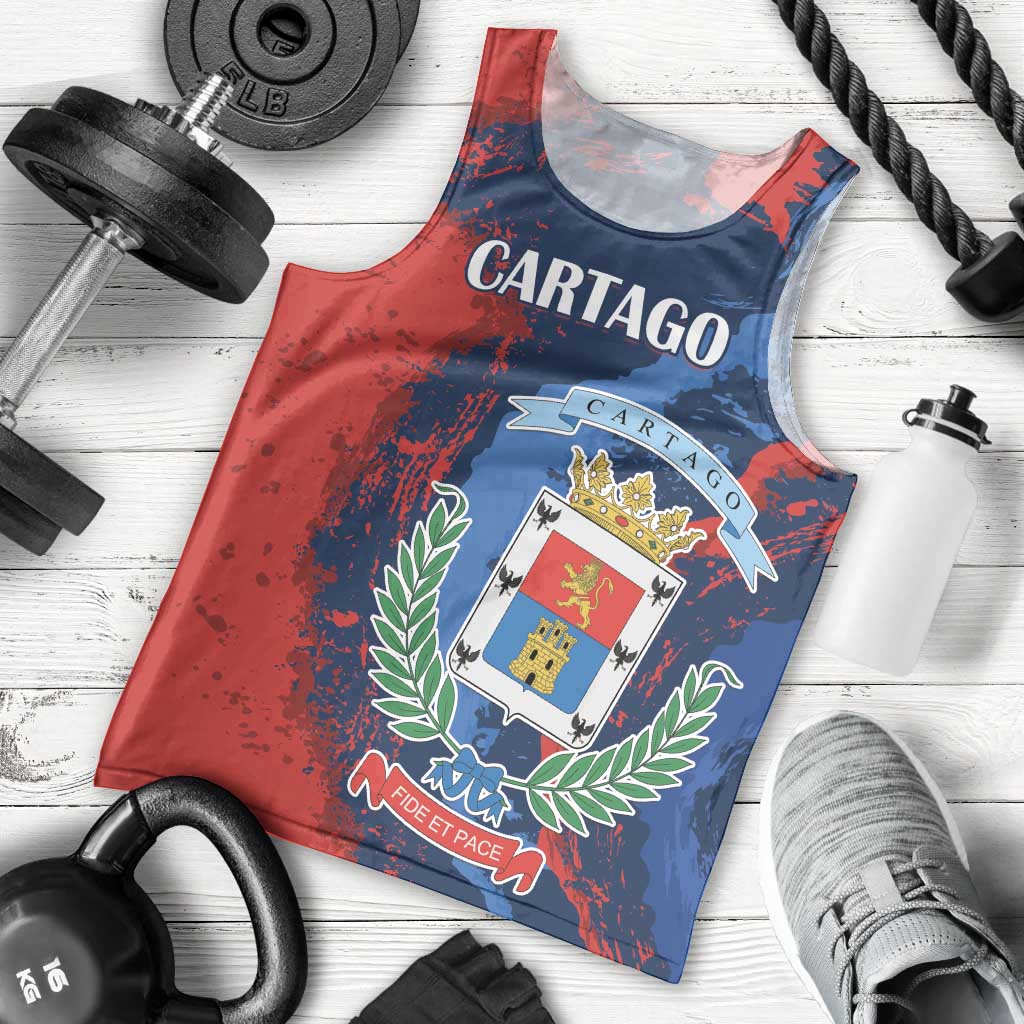 Personalized Costa Rica Cartago Province Men Tank Top Brumosos Hometown - Wonder Print Shop