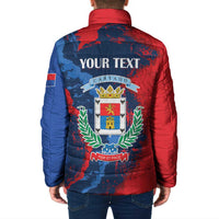 Personalized Costa Rica Cartago Province Padded Jacket Brumosos Hometown - Wonder Print Shop