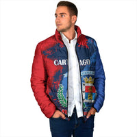Personalized Costa Rica Cartago Province Padded Jacket Brumosos Hometown - Wonder Print Shop