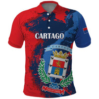 Personalized Costa Rica Cartago Province Polo Shirt Brumosos Hometown - Wonder Print Shop