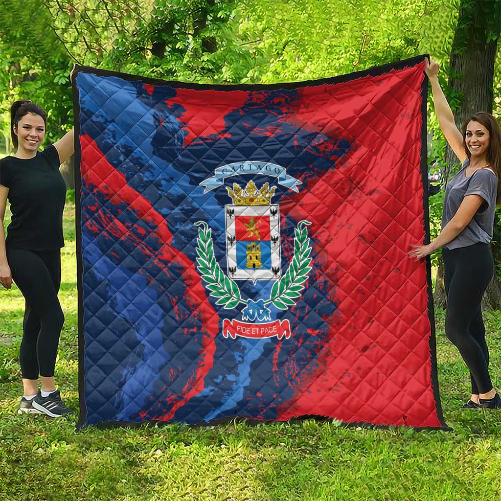 Costa Rica Cartago Province Quilt Brumosos Hometown - Wonder Print Shop