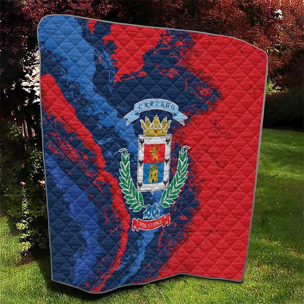 Costa Rica Cartago Province Quilt Brumosos Hometown - Wonder Print Shop