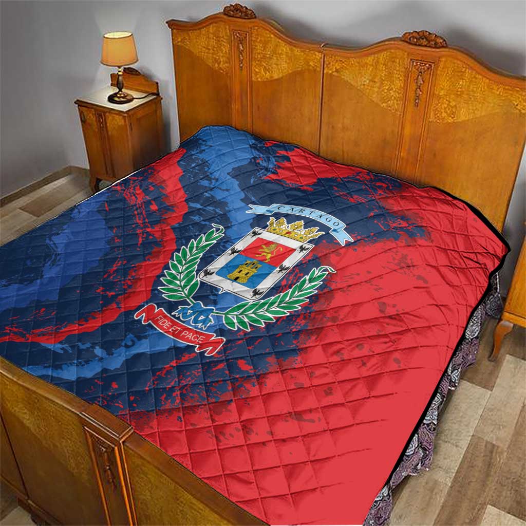 Costa Rica Cartago Province Quilt Brumosos Hometown - Wonder Print Shop