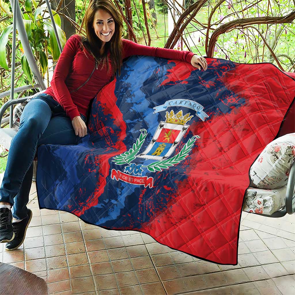 Costa Rica Cartago Province Quilt Brumosos Hometown - Wonder Print Shop