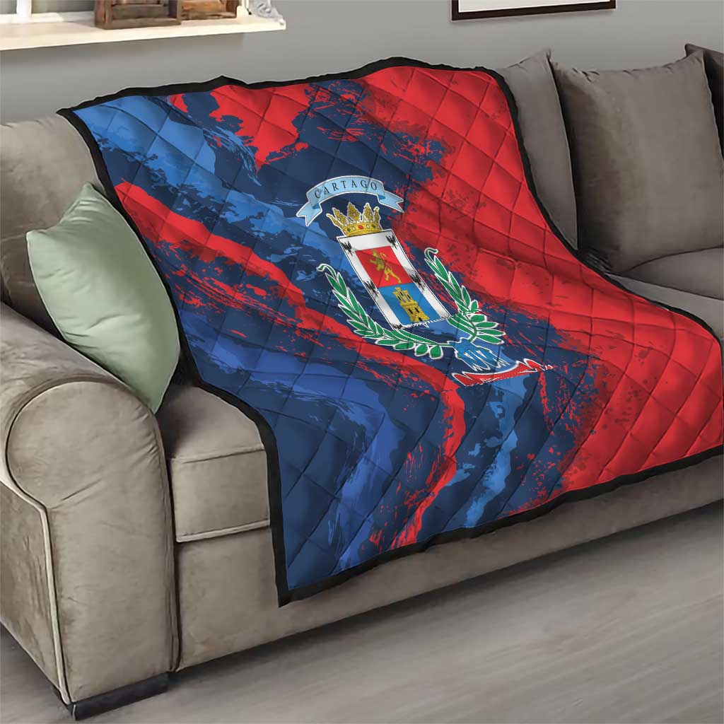 Costa Rica Cartago Province Quilt Brumosos Hometown - Wonder Print Shop