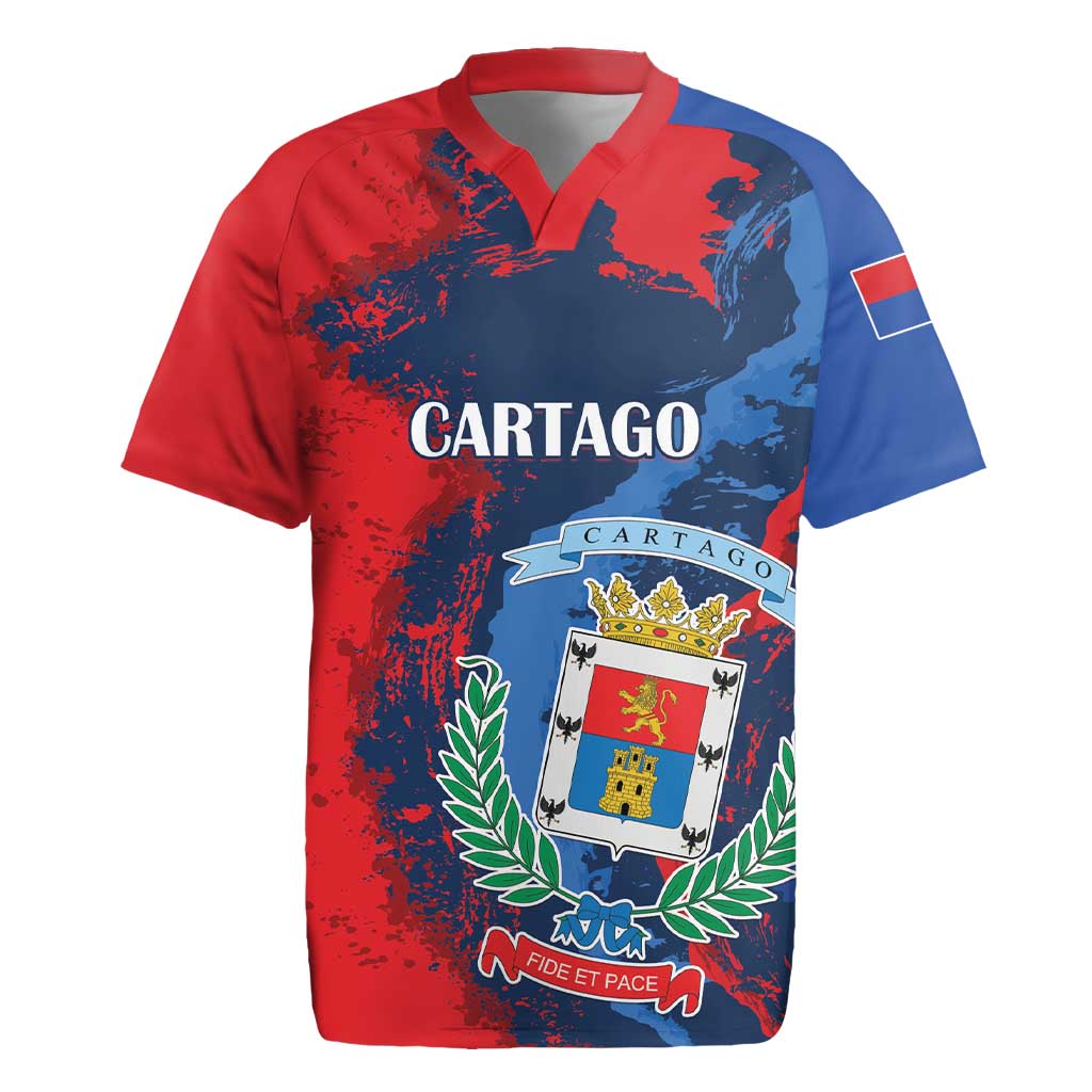 Personalized Costa Rica Cartago Province Rugby Jersey Brumosos Hometown - Wonder Print Shop